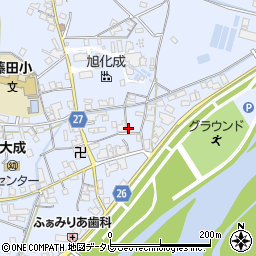 和歌山県御坊市藤田町藤井2235-7周辺の地図