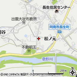 徳島県阿南市長生町諏訪ノ端12-5周辺の地図