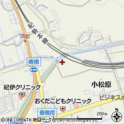 和歌山県御坊市湯川町丸山490-1周辺の地図