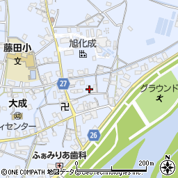 和歌山県御坊市藤田町藤井2232-3周辺の地図