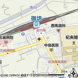 グリーンヒル・御坊駅前周辺の地図
