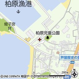 遠賀漁業協同組合柏原支所周辺の地図