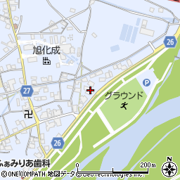 和歌山県御坊市藤田町藤井2287周辺の地図