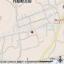 愛媛県西条市丹原町古田甲-1360周辺の地図
