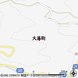 徳島県阿南市大井町周辺の地図