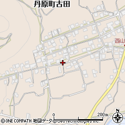 愛媛県西条市丹原町古田甲-1387周辺の地図