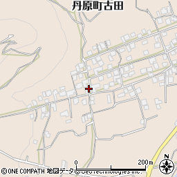 愛媛県西条市丹原町古田1576周辺の地図
