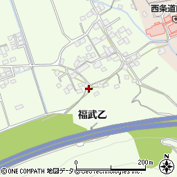 愛媛県西条市福武甲86-2周辺の地図