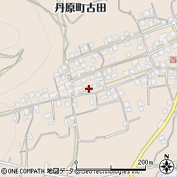 愛媛県西条市丹原町古田1390周辺の地図