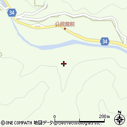 三重県熊野市井戸町周辺の地図