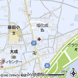 和歌山県御坊市藤田町藤井2251-1周辺の地図
