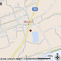 愛媛県西条市丹原町古田822周辺の地図