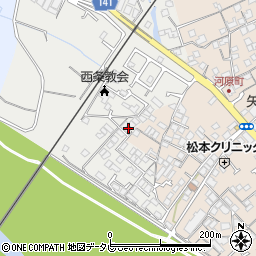 愛媛県西条市神拝甲7周辺の地図