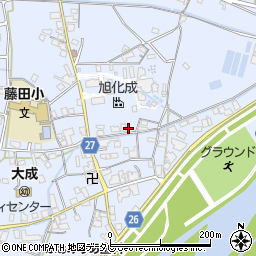 和歌山県御坊市藤田町藤井2246-3周辺の地図