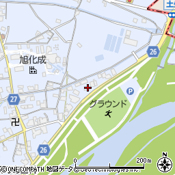 和歌山県御坊市藤田町藤井2292周辺の地図