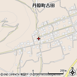 愛媛県西条市丹原町古田1577周辺の地図