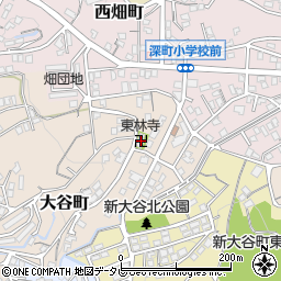 東林寺周辺の地図