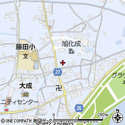 和歌山県御坊市藤田町藤井2251-2周辺の地図