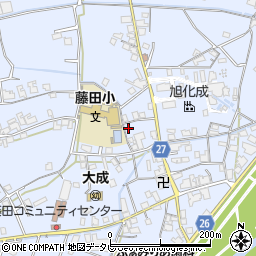 和歌山県御坊市藤田町藤井2057-1周辺の地図