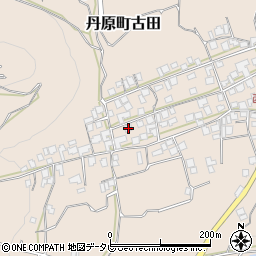 愛媛県西条市丹原町古田1393周辺の地図