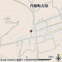 愛媛県西条市丹原町古田1528周辺の地図