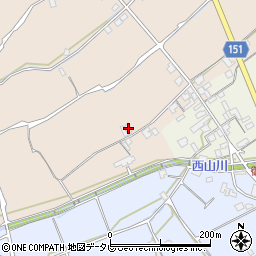 愛媛県西条市丹原町古田890周辺の地図