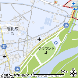 和歌山県御坊市藤田町藤井2297周辺の地図