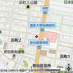 華津美容室周辺の地図