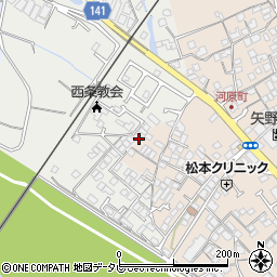 愛媛県西条市神拝甲26-2周辺の地図