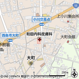 和田内科・皮膚科周辺の地図