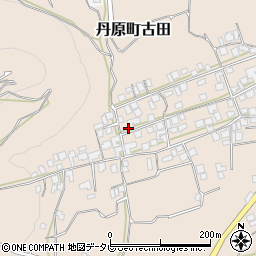 愛媛県西条市丹原町古田甲-1439周辺の地図
