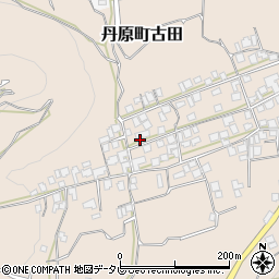 愛媛県西条市丹原町古田1438周辺の地図
