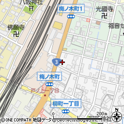 理容東京館周辺の地図