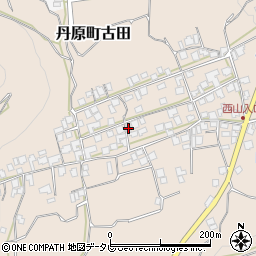 愛媛県西条市丹原町古田甲-1400周辺の地図