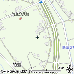 福岡県北九州市若松区竹並1854周辺の地図