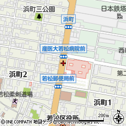 市立若松病院周辺の地図