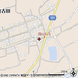 愛媛県西条市丹原町古田甲-820周辺の地図