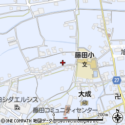 和歌山県御坊市藤田町吉田43周辺の地図