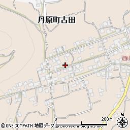 愛媛県西条市丹原町古田1436周辺の地図