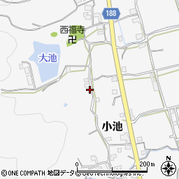 和歌山県日高郡日高町小池821周辺の地図