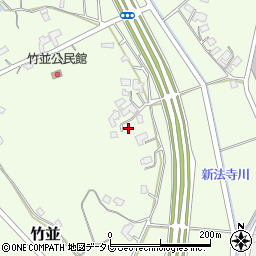 福岡県北九州市若松区竹並1839周辺の地図