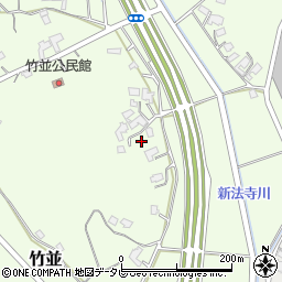 福岡県北九州市若松区竹並1838周辺の地図