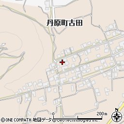 愛媛県西条市丹原町古田1442周辺の地図