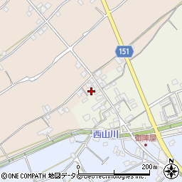 愛媛県西条市丹原町古田880周辺の地図
