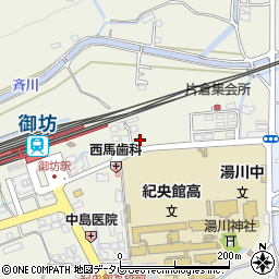 和歌山県御坊市湯川町小松原28周辺の地図