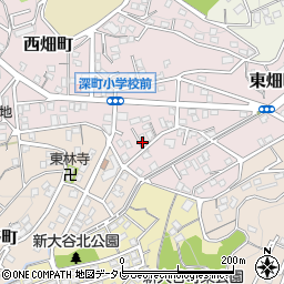 福岡県北九州市若松区西畑町1-10周辺の地図