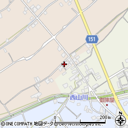 愛媛県西条市丹原町古田甲-885周辺の地図