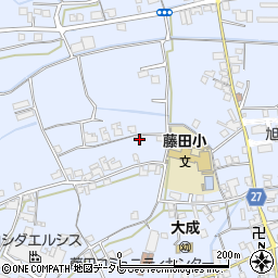 和歌山県御坊市藤田町吉田45周辺の地図