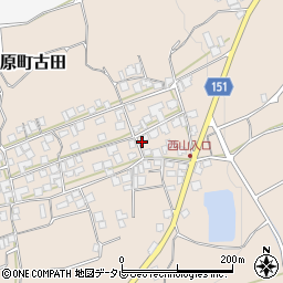 愛媛県西条市丹原町古田甲-1409周辺の地図