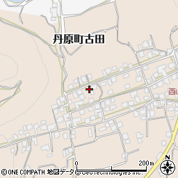 愛媛県西条市丹原町古田甲-1447周辺の地図